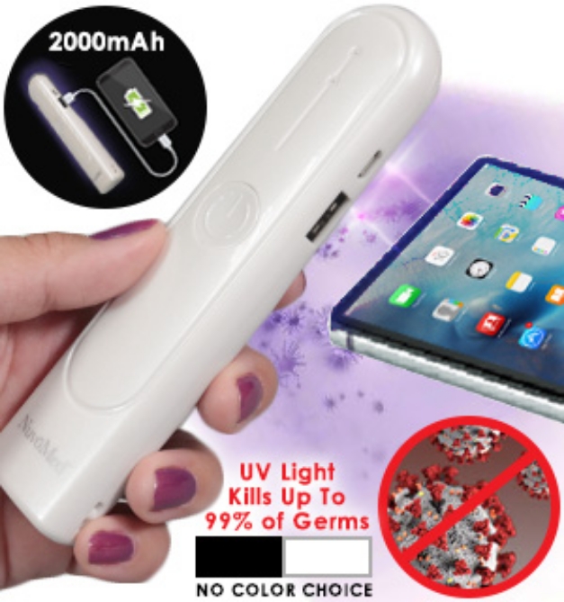 Picture 7 of Portable Germicidal UV Sterilizer Wand with Powerbank