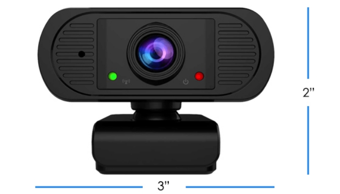 Picture of Clip On HD 1080p Digital Webcam with Microphone