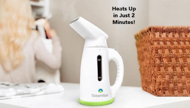 This compact, lightweight and portable steamer is powerful enough to penetrate deep into heavy fabrics and gentle enough for your most delicate fabrics.
