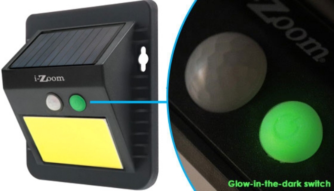 Picture 4 of Solar-Powered Night Beam Outdoor Security Light