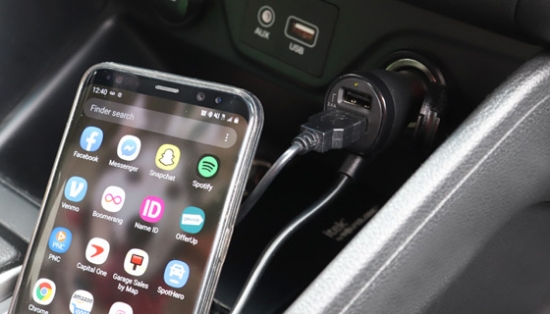 Keep every one of your car's passengers charged up with any of their USB-enabled devices! This 4 port charger has everything you need for efficient charging while on the go for any road trip.