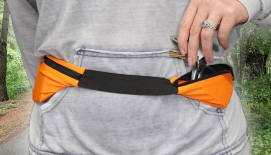 The Smart Belt is the simple and convenient way to carry your belongings while you're on the move. The durable belt secures two expandable pockets to your waist which makes it perfect for any active lifestyle.